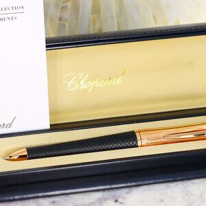 Chopard Classic Racing Twist Action Ballpoint Gold Edition Metal Top Pen